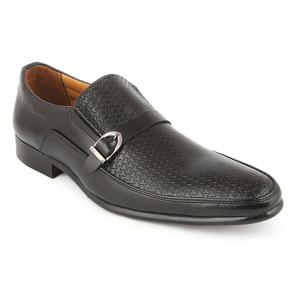 Men's Formal Shoes D-43 - Black, Men, Formal Shoes, Chase Value, Chase Value