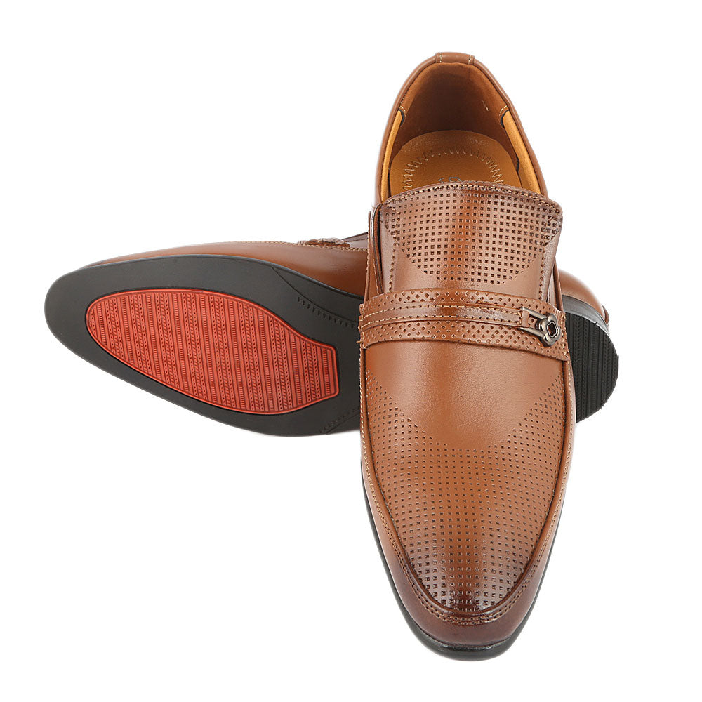 Men's Formal Shoes D-43 - Brown, Men, Formal Shoes, Chase Value, Chase Value