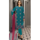Noor Jahan Anmol Printed Lawn 2 Pcs Un-Stitched Suit - 1-B, Women, 2Pcs Shalwar Suit, Rana Arts, Chase Value