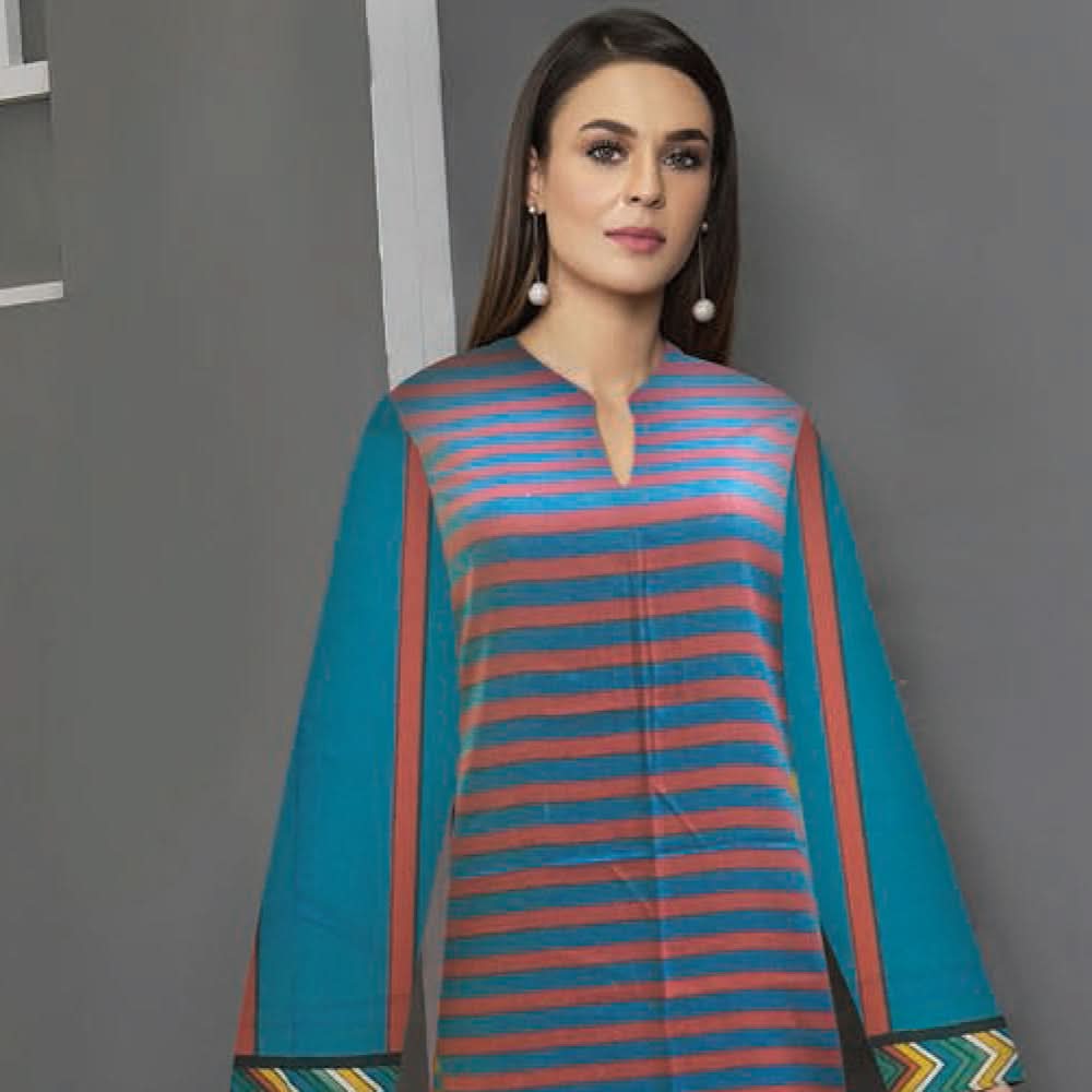 Noor Jahan Anmol Printed Lawn 2 Pcs Un-Stitched Suit - 2-A, Women, 2Pcs Shalwar Suit, Rana Arts, Chase Value