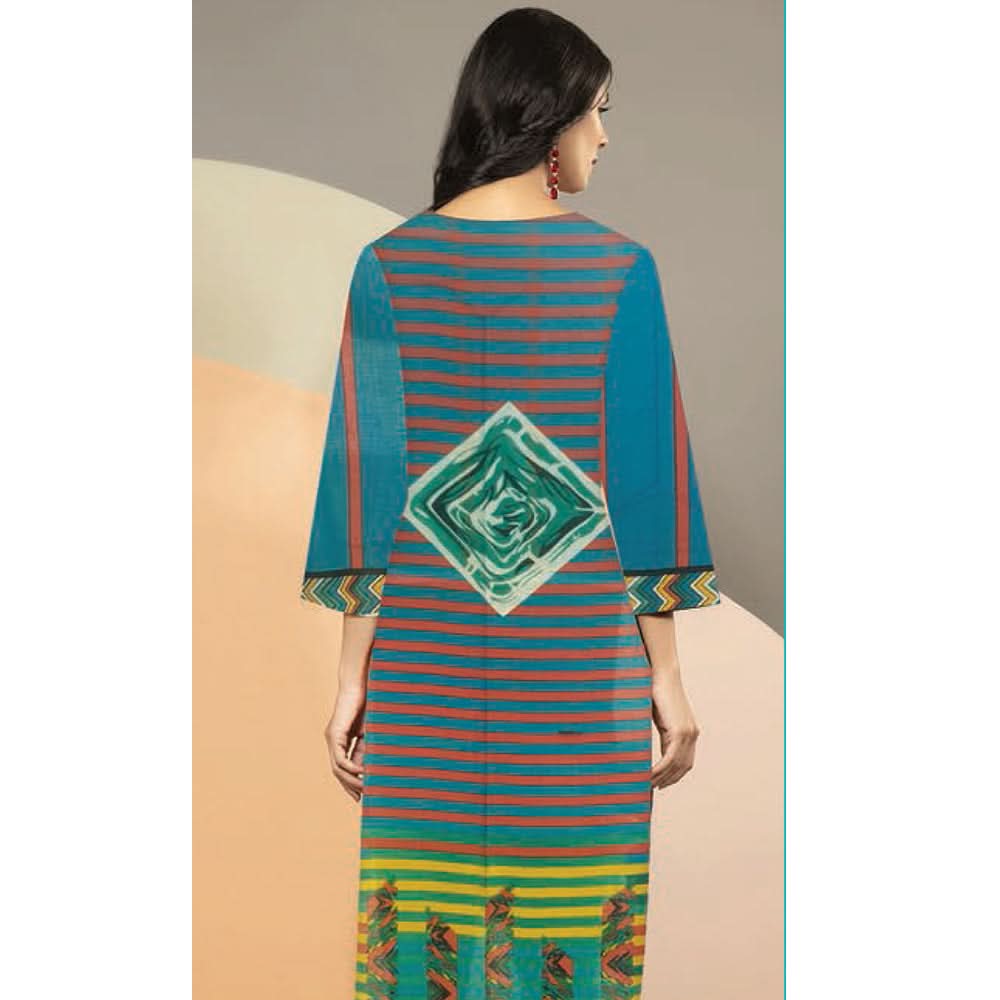 Noor Jahan Anmol Printed Lawn 2 Pcs Un-Stitched Suit - 2-A, Women, 2Pcs Shalwar Suit, Rana Arts, Chase Value