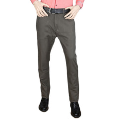 Men's Cotton Chino Pant - Dark Grey, Men, Casual Pants And Jeans, Chase Value, Chase Value
