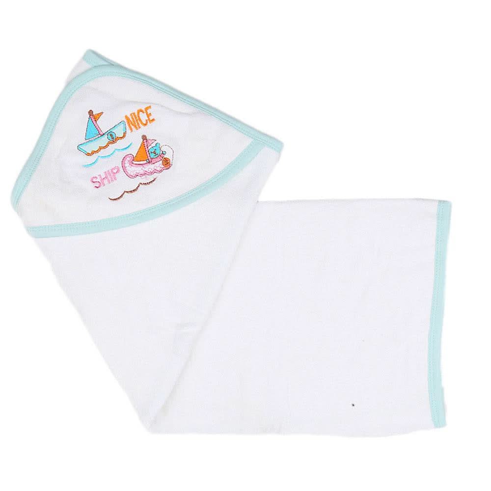 Newborn Wrapping Sheet - Cyan - test-store-for-chase-value