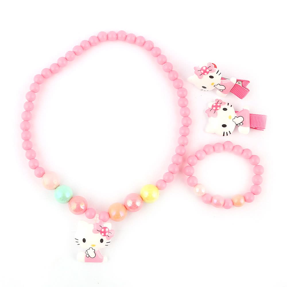 Girls Mala Gift Set - Pink, Kids, Jewellery Sets, Chase Value, Chase Value