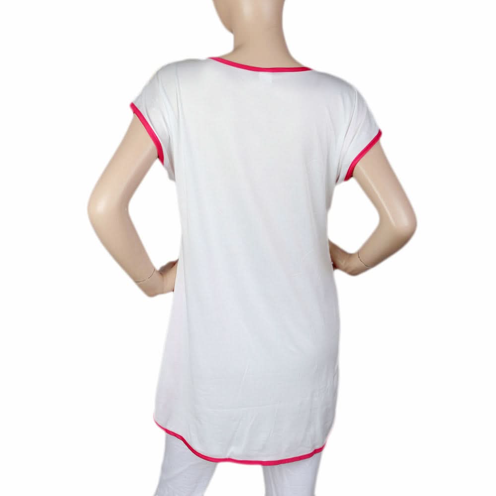 Women's Night T Shirt - Fawn, Women, Night Suit, Chase Value, Chase Value