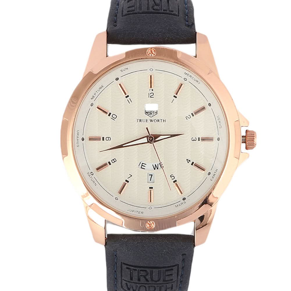 Men's wrist watch - Navy-Blue, Men, Watches, Chase Value, Chase Value