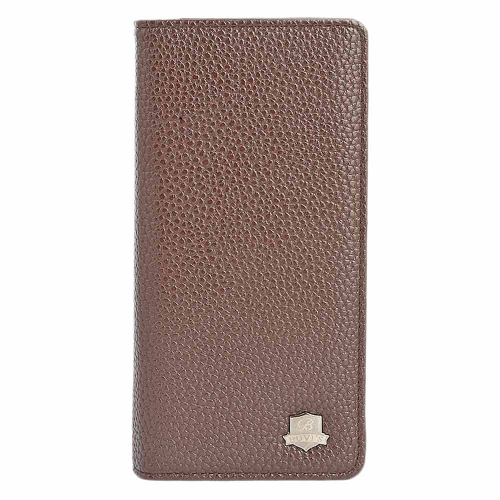 Men's Cheque Book Wallet - Coffee, Men, Wallets, Chase Value, Chase Value
