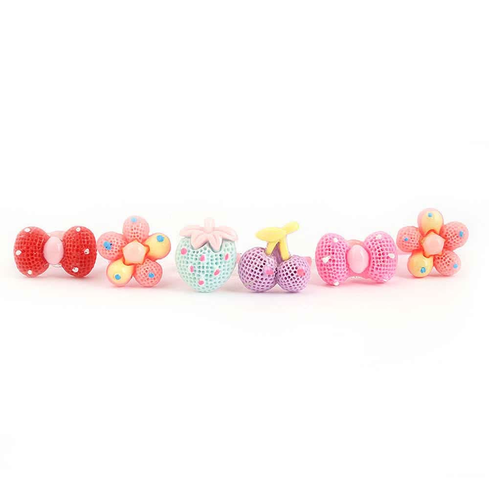 Girls Ring Card - Multi, Kids, Finger Rings, Chase Value, Chase Value