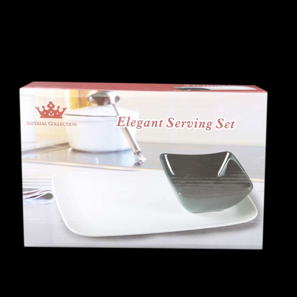 Royal Plate With Bowl - White, Home & Lifestyle, Serving And Dining, Chase Value, Chase Value