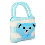 Girls Stuffed Bags 859 (851) - Blue, Kids Clothes, Chase Value, Chase Value