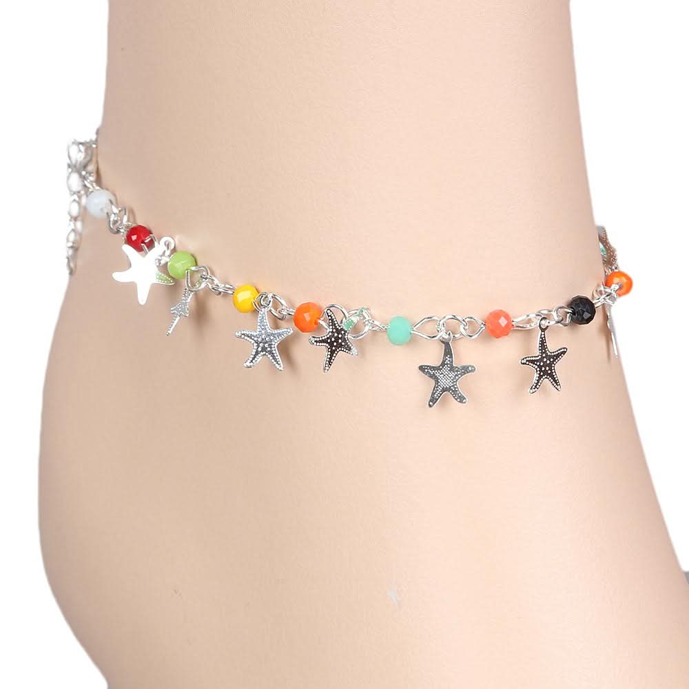 Women's Fancy Anklet - Silver, Women, Foot Jewellery, Chase Value, Chase Value
