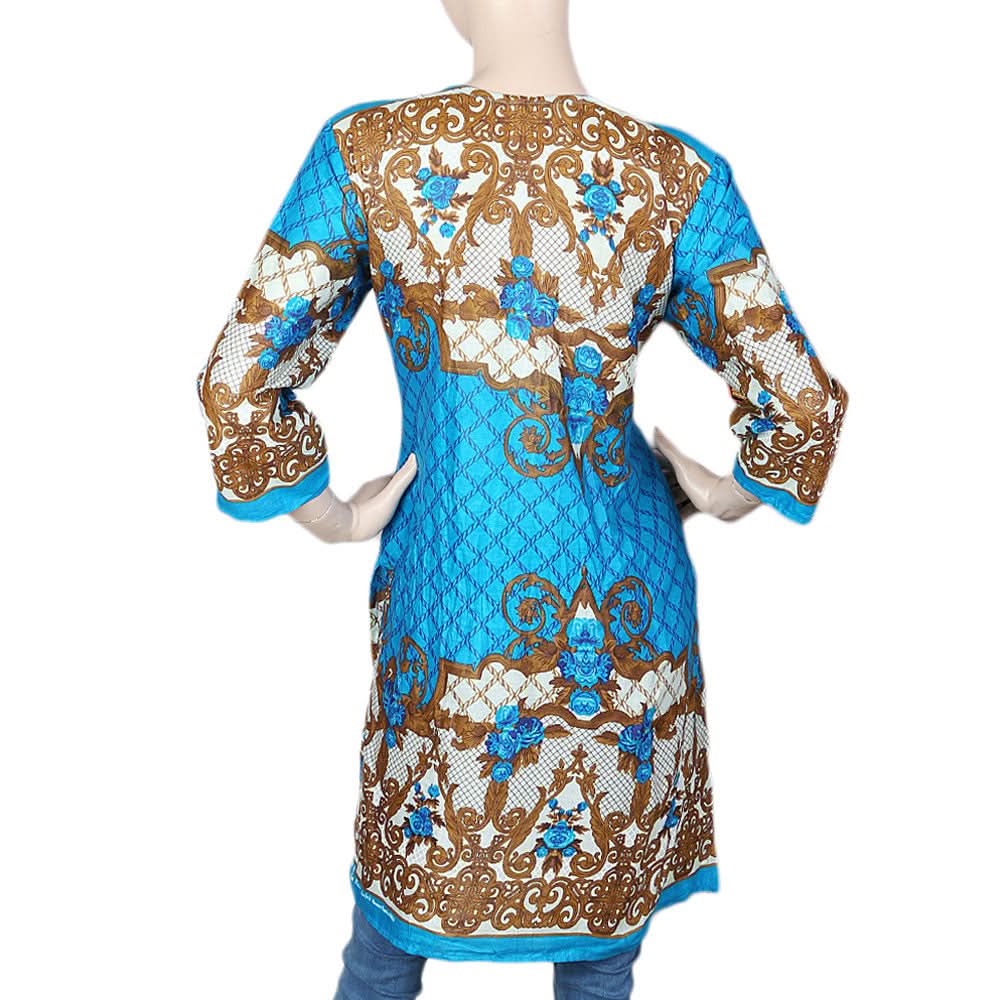 Women's Printed Lawn Kurti - Multi, Women, Ready Kurtis, Chase Value, Chase Value