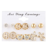 Girl's Fancy Ear Tops - Golden - test-store-for-chase-value