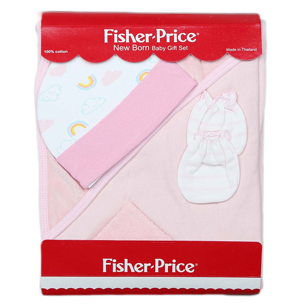 Newborn Gift Set (4 Pcs) - Pink, Kids, NB Girls Sets And Suits, Chase Value, Chase Value