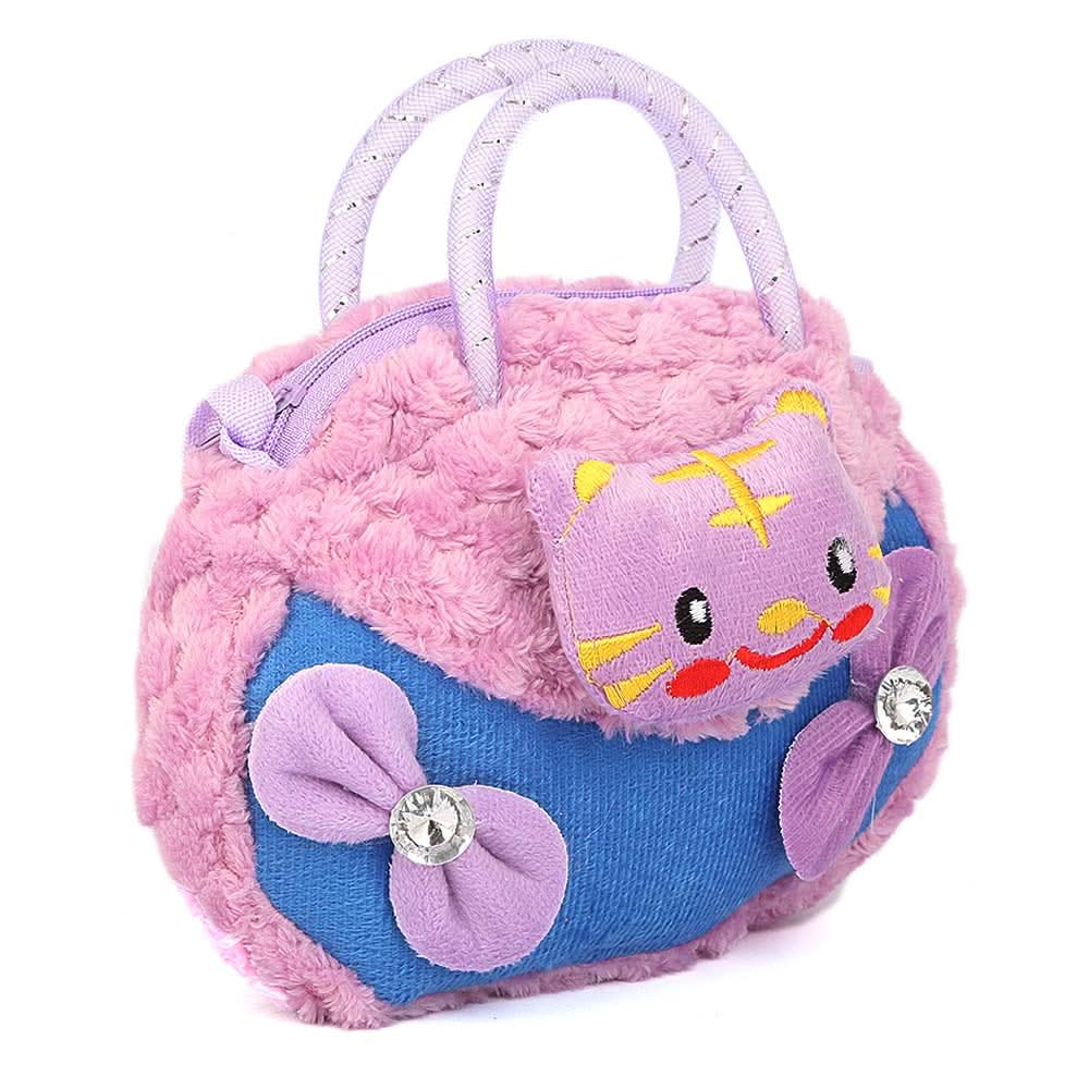 Girls Stuffed Bags 854 (851) - Purple, Kids Clothes, Chase Value, Chase Value