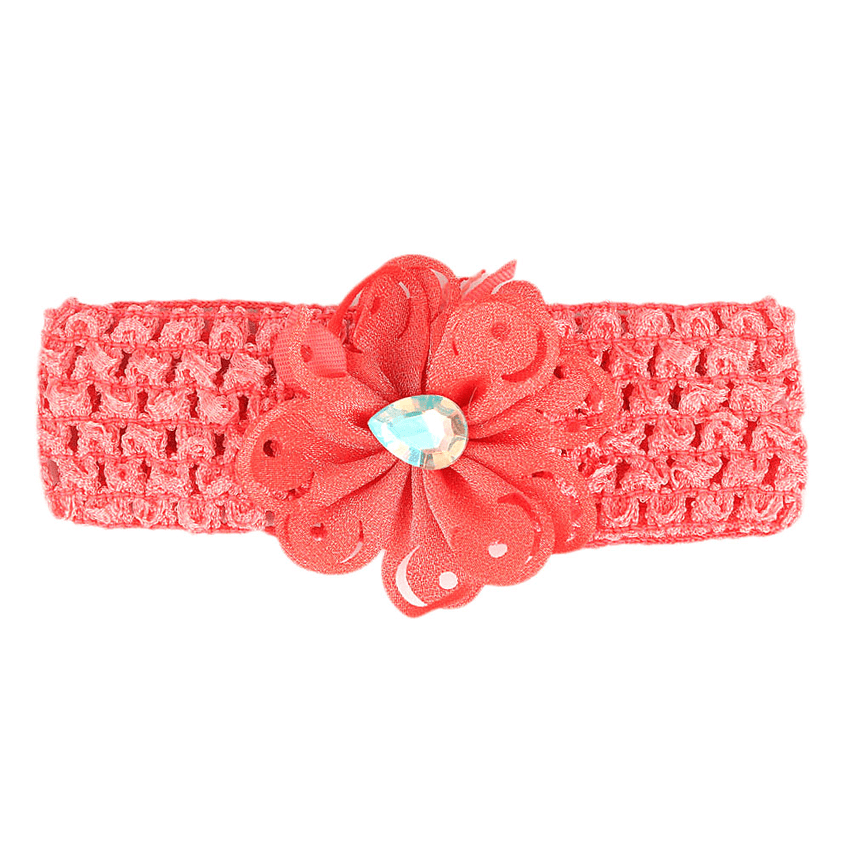 Girls Headband - Peach - test-store-for-chase-value