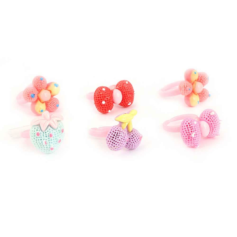 Girls Ring Card - Multi, Kids, Finger Rings, Chase Value, Chase Value