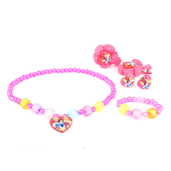 Girls Mala Gift Set - Dark Pink, Kids, Jewellery Sets, Chase Value, Chase Value