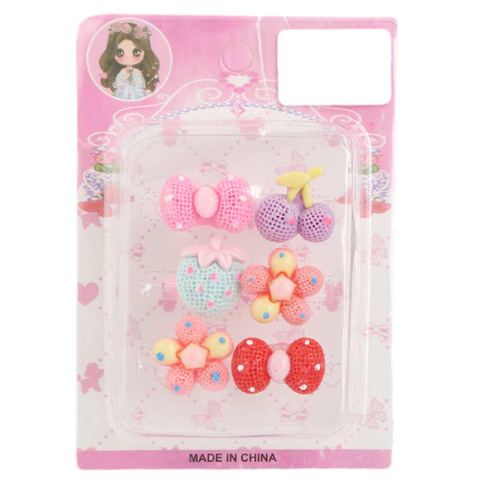 Girls Ring Card - Multi, Kids, Finger Rings, Chase Value, Chase Value