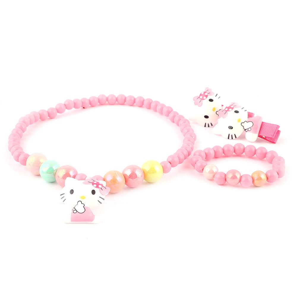 Girls Mala Gift Set - Pink, Kids, Jewellery Sets, Chase Value, Chase Value