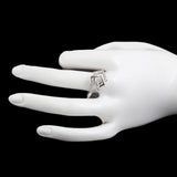 Women's Fancy Studded Ring - Silver - test-store-for-chase-value