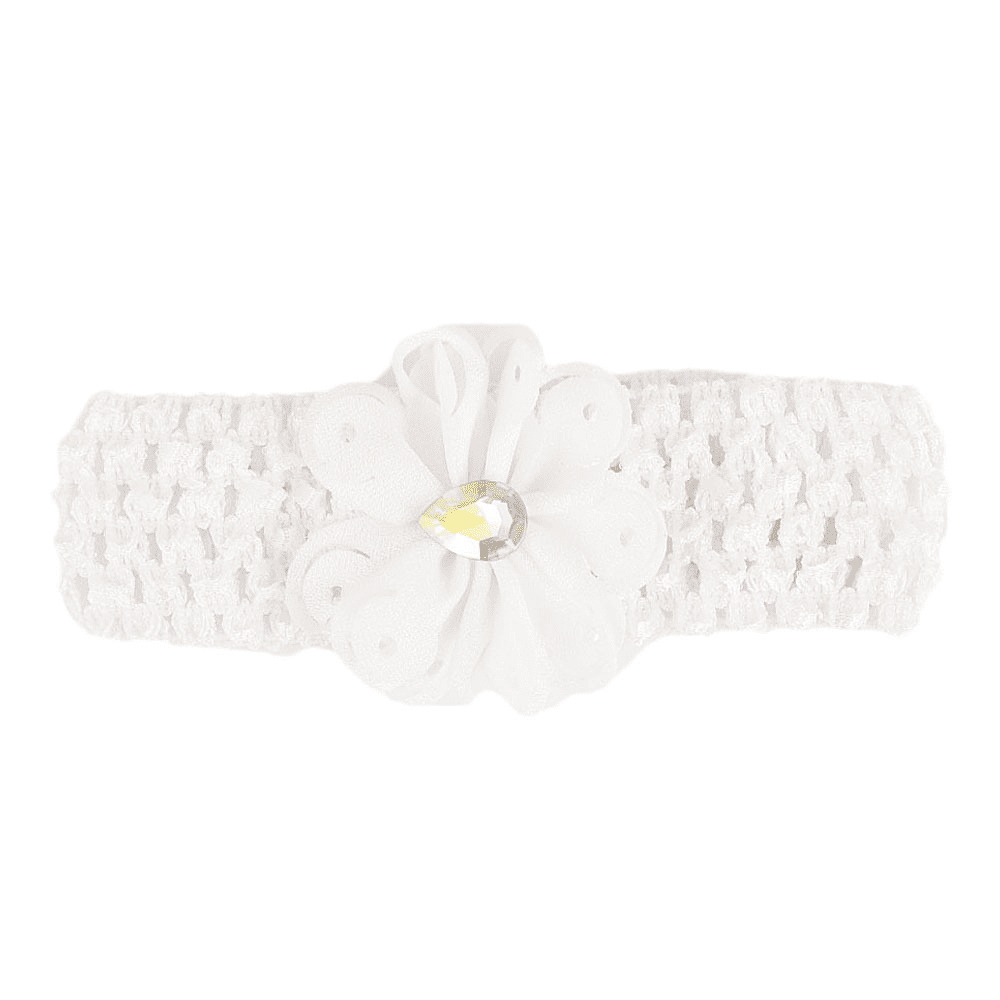 Girls Headband - White - test-store-for-chase-value