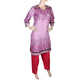 Women's Printed Lawn 2 Pcs Stitched Suit - Multi, Women, Shalwar Suits, Chase Value, Chase Value