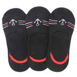 Men's Loafer Socks Pack Of 3 (Z260) - Black - test-store-for-chase-value
