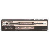 S.F.R Color 2IN1 Brow Pen+Brow Brush - Dark Brown 130, Beauty & Personal Care, Brushes And Applicators, Chase Value, Chase Value