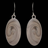 Women's Ear Tops - Dark Grey Silver, Women, Earrings & Tops, Chase Value, Chase Value