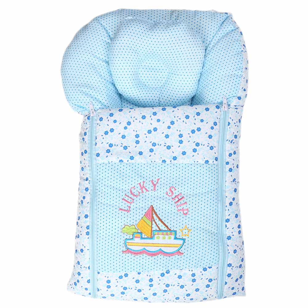 Newborn Sleeping Bag With Pillow - Blue, Kids, Sleeping Bags, Chase Value, Chase Value