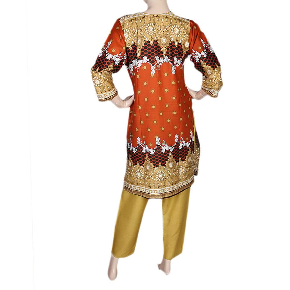 Women's Printed Lawn 2 Pcs Stitched Suit - Multi, Women's Fashion, Chase Value, Chase Value