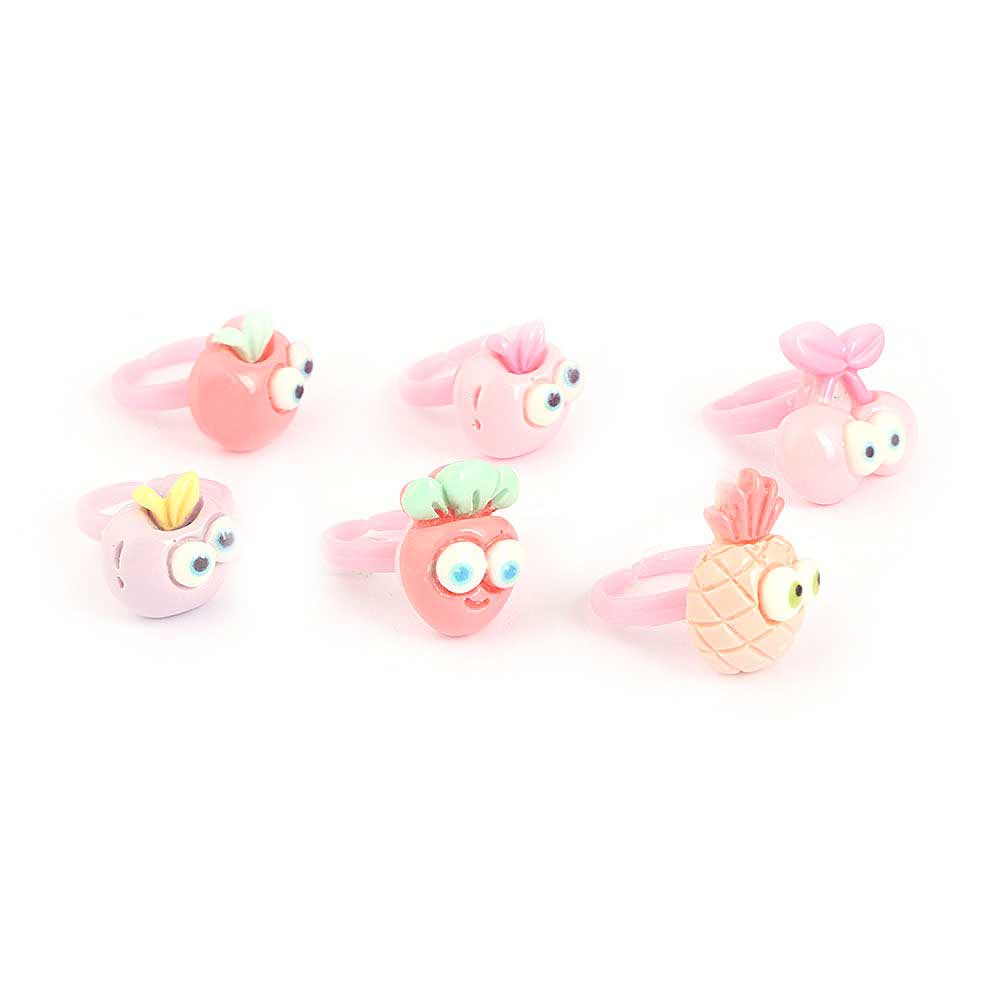 Girls Ring Card - Multi, Kids, Finger Rings, Chase Value, Chase Value