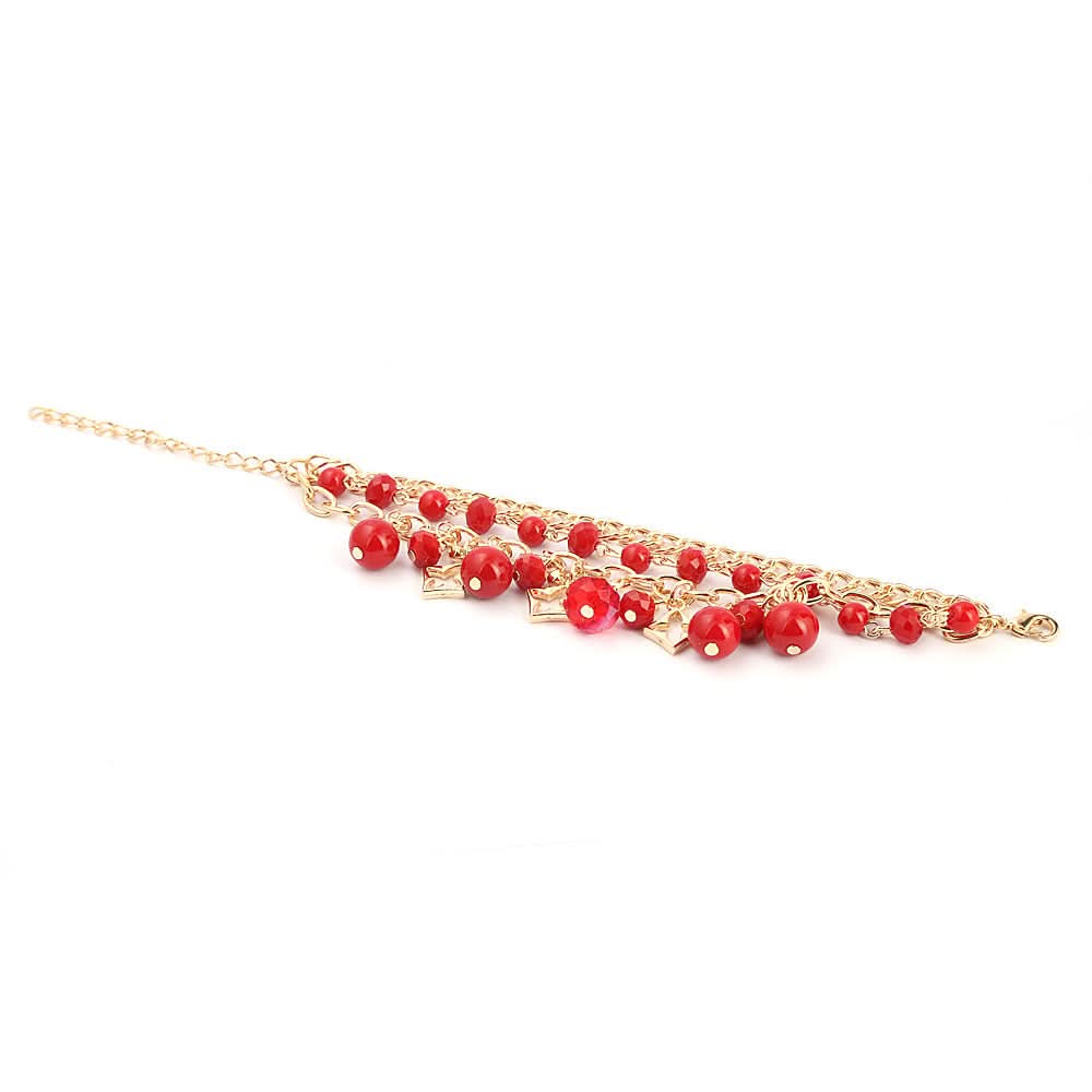 Women's Bracelet - Red, Women, Bangles & Bracelets, Chase Value, Chase Value