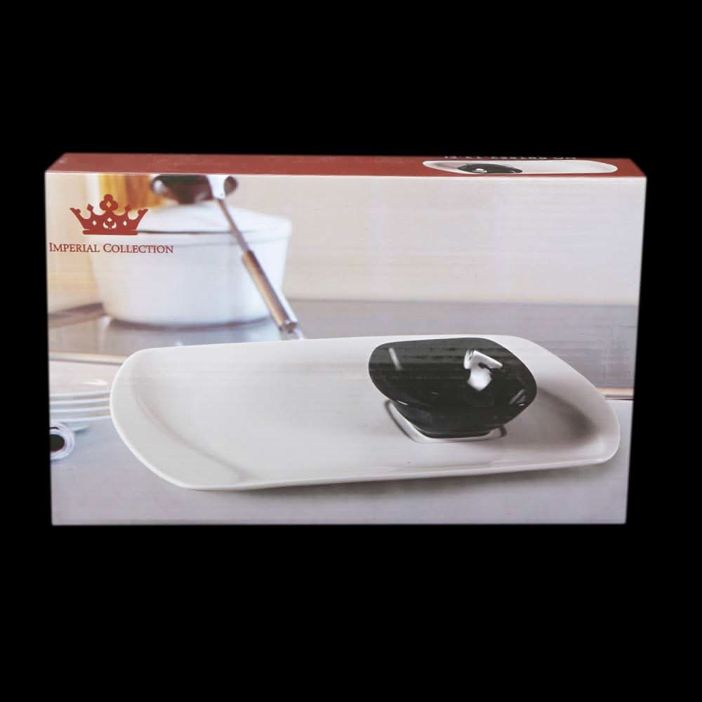 Royal Plate With Bowl - White, Home & Lifestyle, Serving And Dining, Chase Value, Chase Value