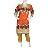 Women's Printed Lawn 2 Pcs Stitched Suit - Multi, Women's Fashion, Chase Value, Chase Value