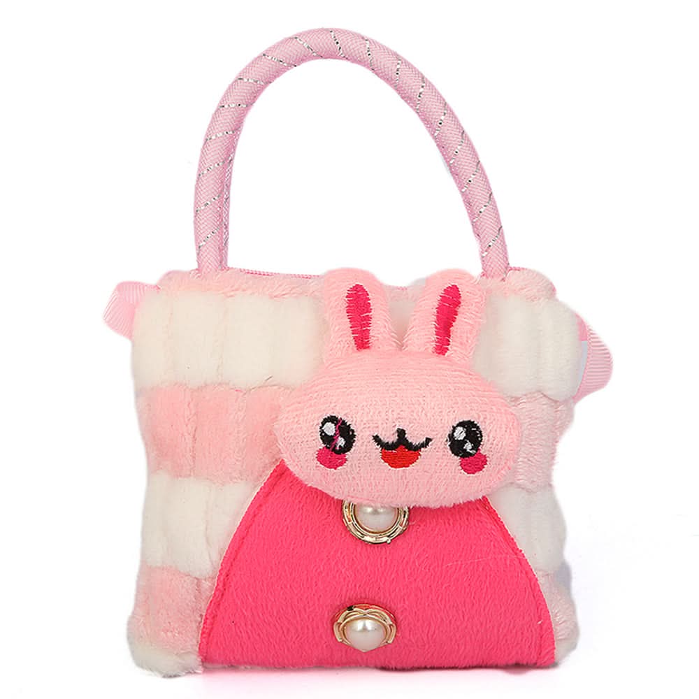 Girls Stuffed Bags 851 (851) - Pink, Kids Clothes, Chase Value, Chase Value