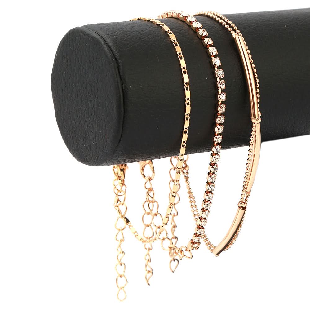 Women's Bracelet - Golden, Women, Bangles & Bracelets, Chase Value, Chase Value