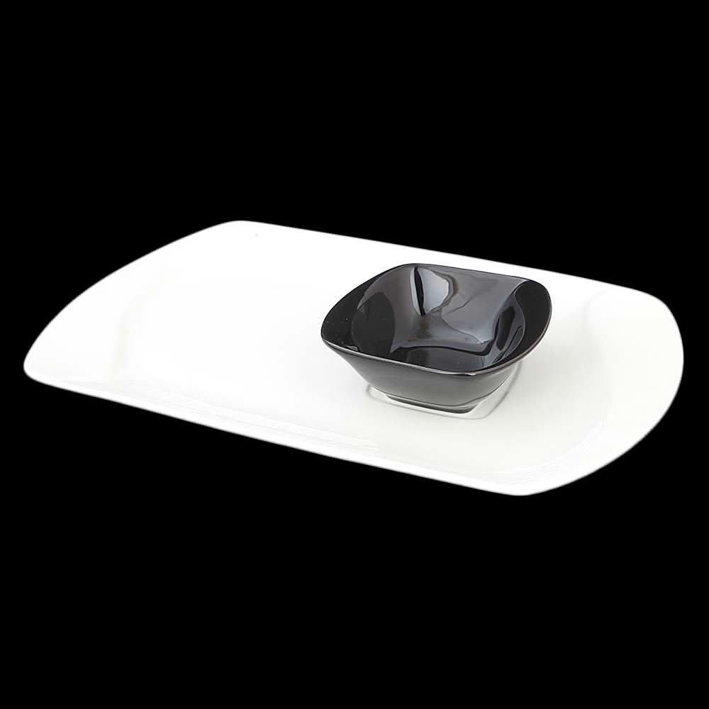 Royal Plate With Bowl - White, Home & Lifestyle, Serving And Dining, Chase Value, Chase Value