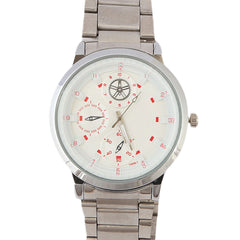 Men's Wrist Watch - White, Men, Watches, Chase Value, Chase Value