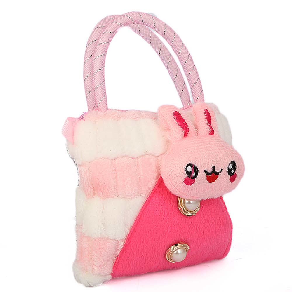 Girls Stuffed Bags 851 (851) - Pink, Kids Clothes, Chase Value, Chase Value
