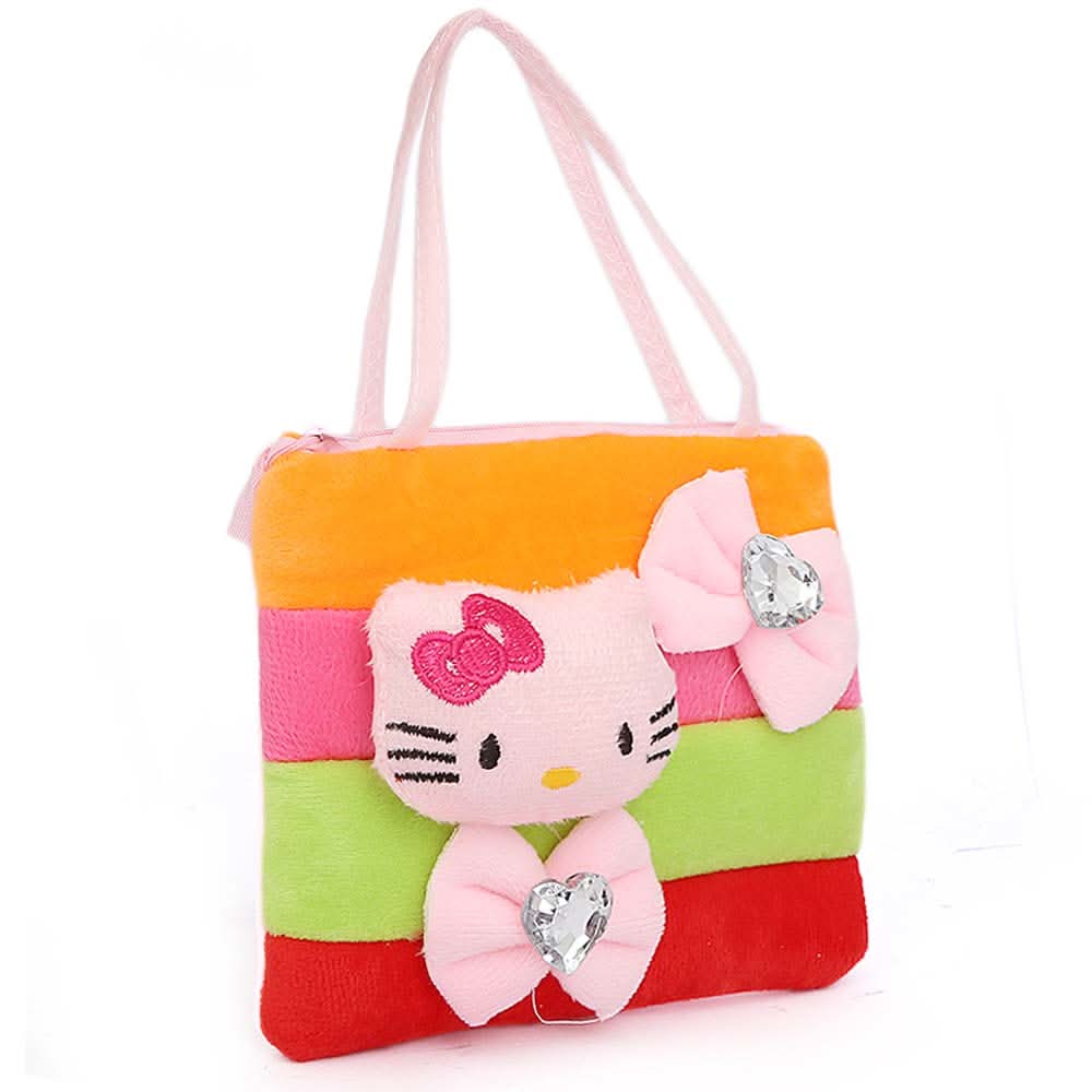 Girls Stuffed Bags 857 (851) - Pink, Kids Clothes, Chase Value, Chase Value