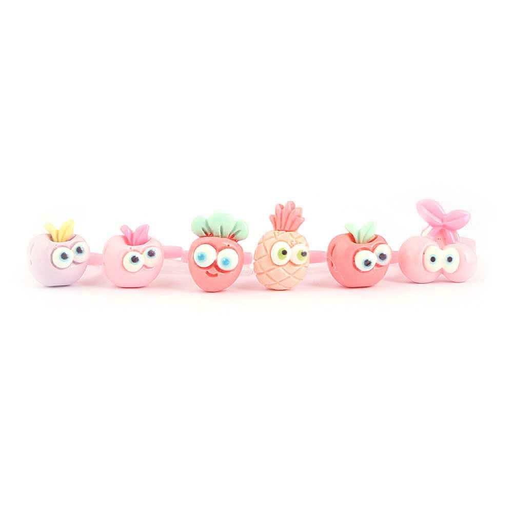 Girls Ring Card - Multi, Kids, Finger Rings, Chase Value, Chase Value