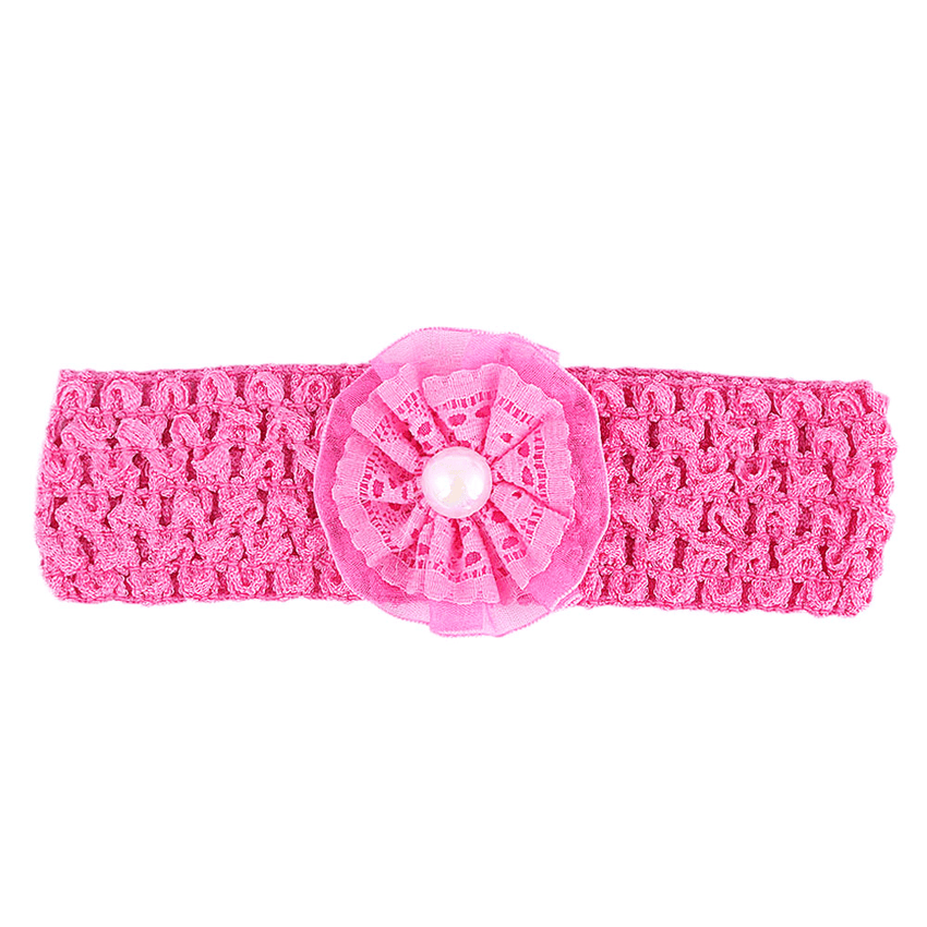 Girls Headband - Dark Pink - test-store-for-chase-value