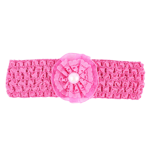 Girls Headband - Dark Pink - test-store-for-chase-value