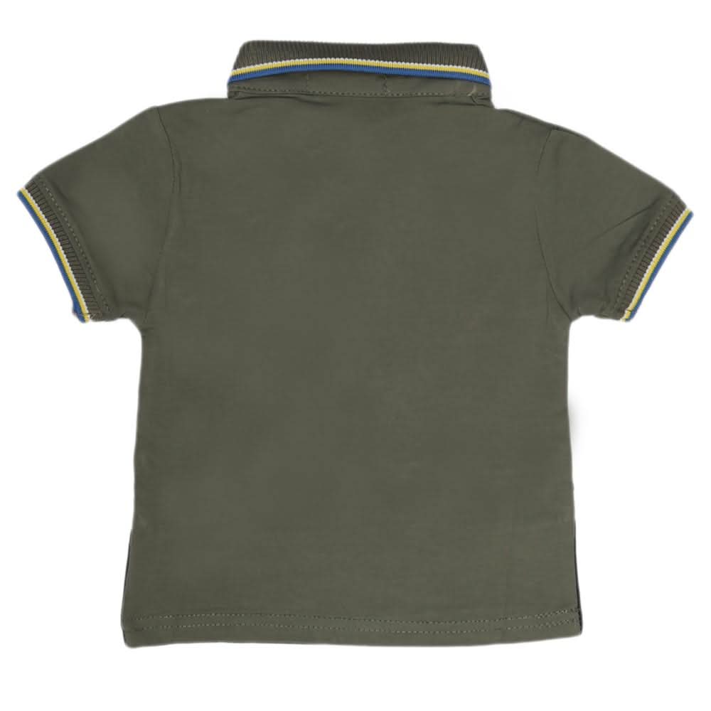 Boys Half Sleeves Polo T-Shirt - Grey, Kids, Boys T-Shirts, Chase Value, Chase Value