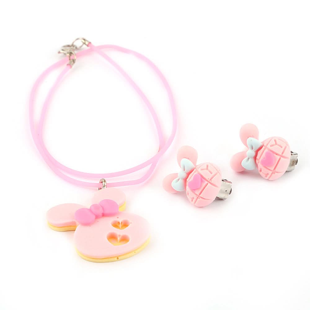 Girls Locket & Bracelet Set - Pink, Kids, Jewellery Sets, Chase Value, Chase Value