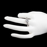 Women's Fancy Stone Ring - Silver - test-store-for-chase-value