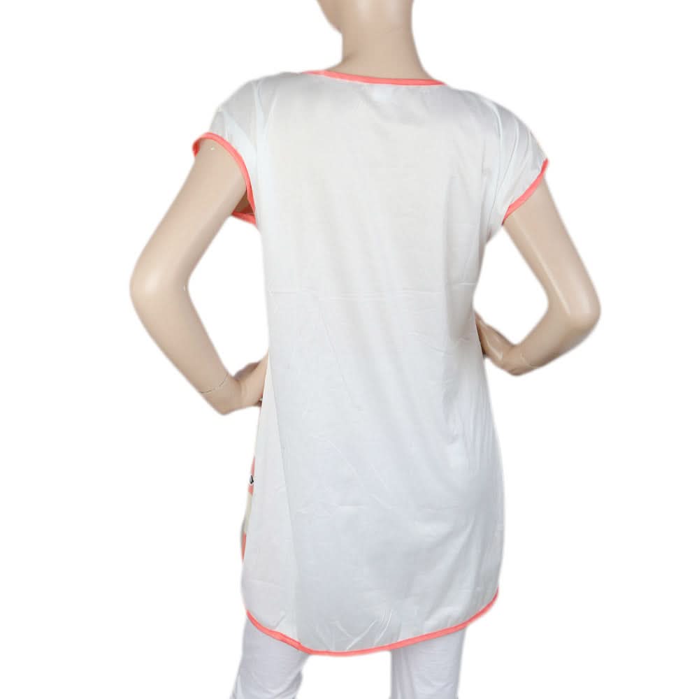 Women's Night T Shirt - Pink, Women, Night Suit, Chase Value, Chase Value