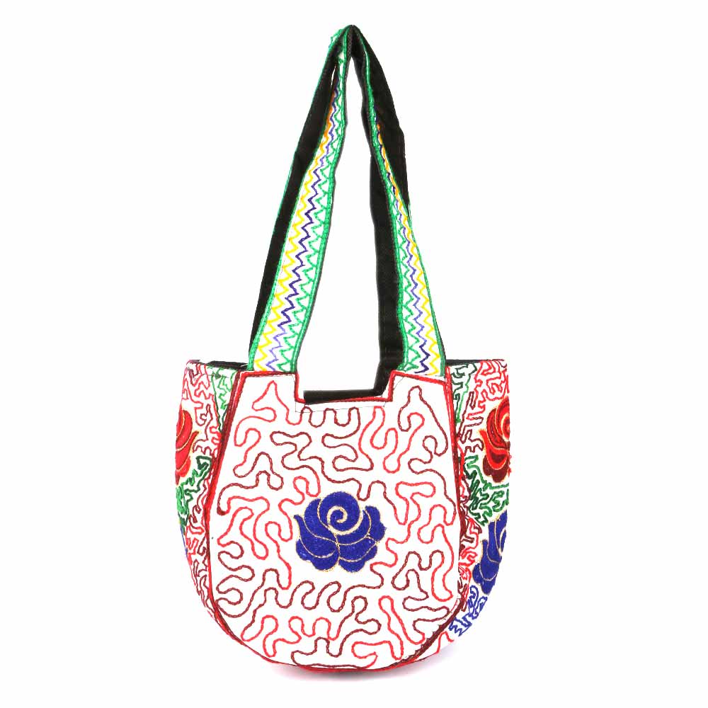 Women's Embroidered Shoulder Handbag - White, Women, Bags, Chase Value, Chase Value
